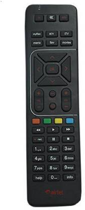Airtel Airtel Universal Remote Universal Remote with battery Airtel Remote Controller