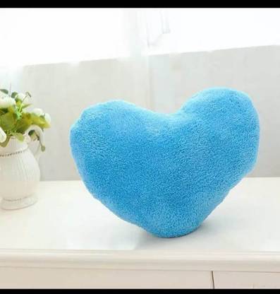 Priya Blue Heart Shape Cushion  - 35 cm