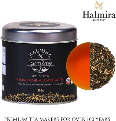 Halmira Tea Assam Premium Long Leaf Tea Tea Tin
