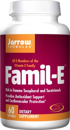 Jarrow Formulas Famil-E, 60 Softgels