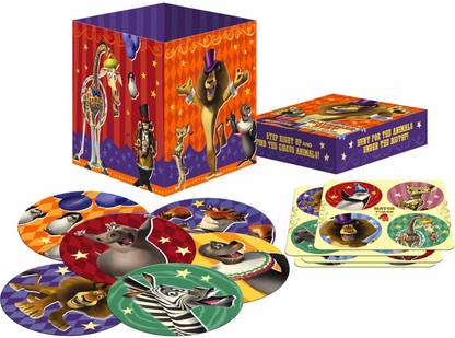 Madagascar 3 Scavenger Hunt Party Game Party & Fun Board Game