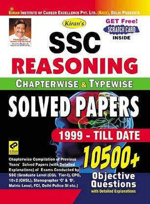 Kiran Ssc Reasoning Chapterwise and Typewise Solved Papers