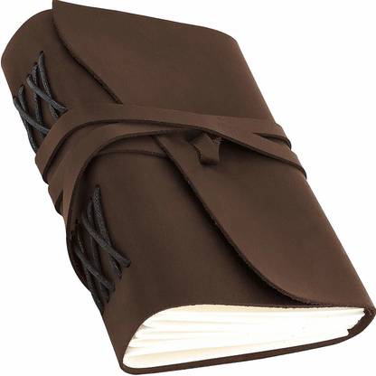 CRAFAT Handmade, Handcrafted A5 Notebook Unruled 100 Pages