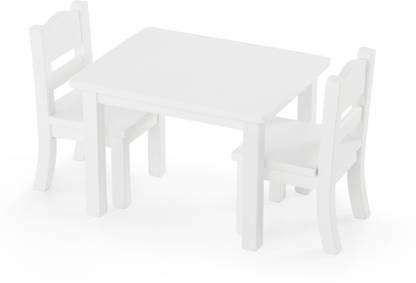 Guidecraft Doll Table and Chairs SetWhite