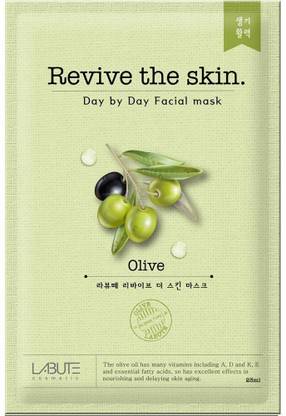 Labute Revive the Skin Day by Day Facial Mask Sheet (Olive)