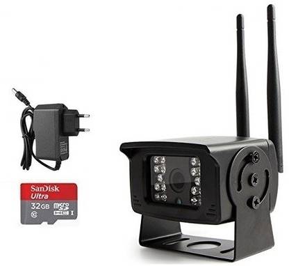 iTS Wireless 4G/3G SIM Card Vehicle 2MP IP Camera with Audio Security Camera