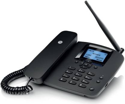 MOTOROLA FW200L Phone Corded Landline Phone with Caller Id & Speaker Corded Landline Phone with Answering Machine