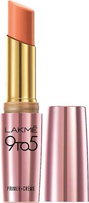 Lakmé 9To5 Primer + Crme Lip Color, Dusty Orange CP11