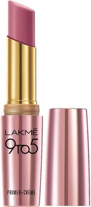 Lakmé 9To5 Primer + Crme Lip Color, Wine Order CP4