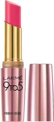 Lakmé 9To5 Primer + Crme Lip Color, Pink Affair CP7