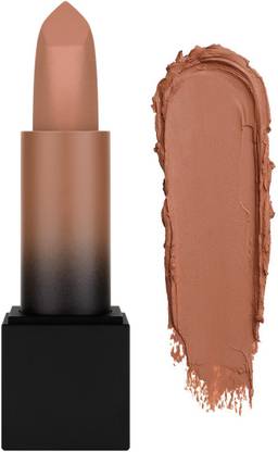 HUDA Professional Makeup Power Bullet Matte Lipstick Shade Name - Staycation
