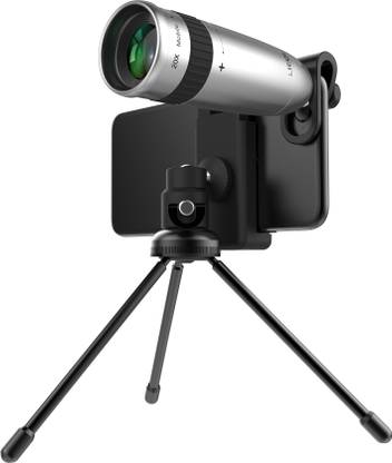 FKU 20X Telescope Zoom Lens with High Definition Handheld Mobile Clip Tripod Kit