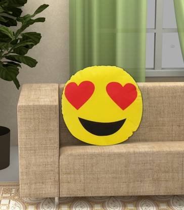 Textamine Microfibre Smiley Cushion Pack of 1