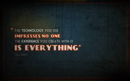 KD the technology Sticker Poster|Quotes poster|Beautifull,funny,motivational Quotes|size:12x18 inch Paper Print