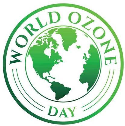 world ozone dat sticker poster|save earth|save nature|globar warming|multicolor Paper Print