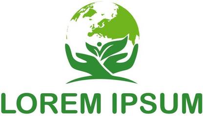 lorem ipsum sticker poster|save earth|save nature|globar warming|multicolor Paper Print