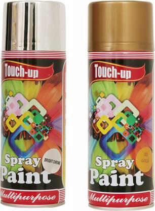 Touch-up Ready-to-Use Aerosol Spray Paint for Car, Bike, Wall Painting, Home & Furniture Multicolor Spray Paint 400 ml