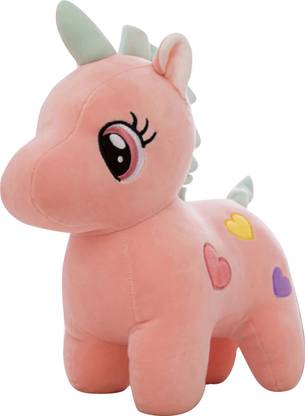 Tickles Pink Super Soft Plush Unicorn Stuffed Soft For Kids 35 cm  - 35 cm
