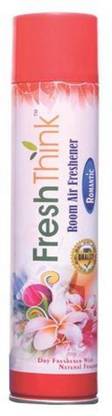 fresh think Fresh Spray Room Air Freshener Romantic 300 ml Each ( Pack of 1)