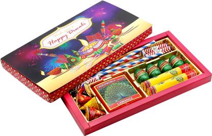 Chocoworld Diwali Crackers Gift Pack - Premium Assorted Handcrafted Chocolates - Pataka Crackles