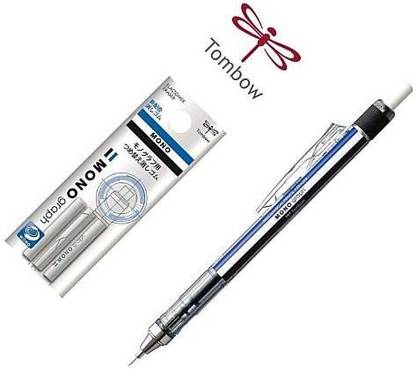Tombow MONO graph" 0.5 mm, Standard, with Eraser Refill Pencil