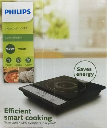PHILIPS 1500 W Induction Cooktop Push Button