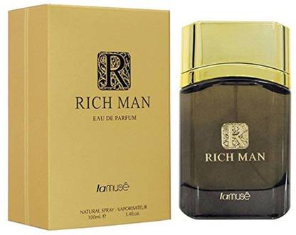 Lamuse Rich Man EDP 100 ml Eau de Parfum  -  100 ml