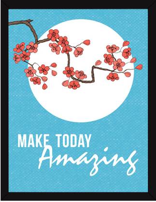 Motivational Quotes Frames – Motivational Poster for OFFICE WALL, SCHOOL, STUDY ROOM, COLLEGE, INSTITUTE, STUDENT, ENTREPRENEUR, CLASSROOM & HOME - Motivational Frames For Office - Motivational Room & Home Quotes Decor - Motivational Quotes Gifts - Motivational Wall Decor -- (34 cm x 27 cm x 4 cm)… Paper Print