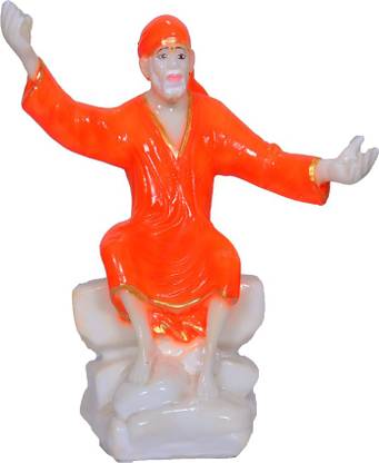 SS Krishna Art Damru sai baba Statue Decorative Showpiece  -  20.32 cm