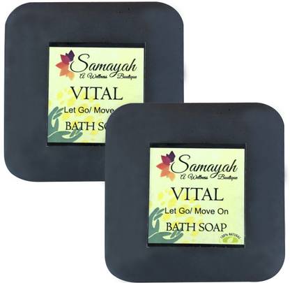 Samayah Vital Charcoal Bath & Face Soap