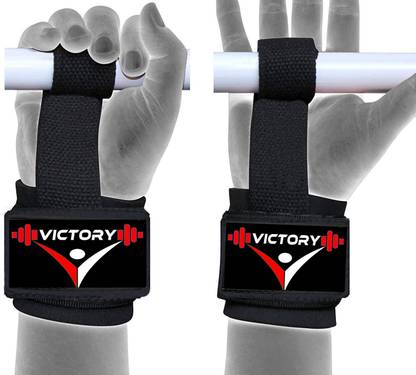 VICTORY Pro Weight Lifting Bar Strap (Pack of 2) Wrist Support
