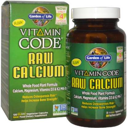 Garden Of Life Vitamin Code, Raw Calcium, 120 UltraZorbe Vegetarian Capsules