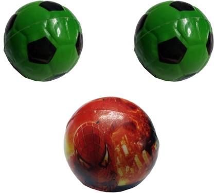AutoVHPR Set of 3 Hand held Hollow Cod78 Jumping Ball
