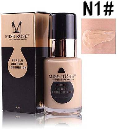 MISS ROSE New Liquid Foundation
