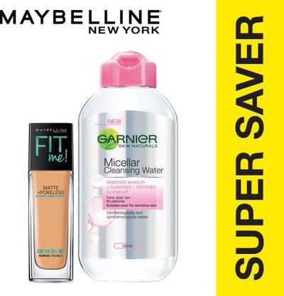 MAYBELLINE NEW YORK Fit Me Matte Plus Poreless Liquid  Foundation