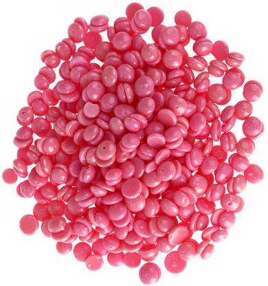 REVOLUTION Hair Removal Hard Body Wax Beans for Facial Arm, Legs - 100g - Pink Wax