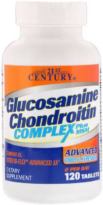 21st Century Glucosamine Chondroitin Complex Plus MSM