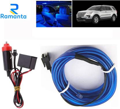 Ramanta Blue EL Wire Ford Car Fancy Lights