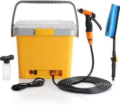 KAMALY Mini and Portable Powerful Electric Car Washer Pump, Pressure Washer