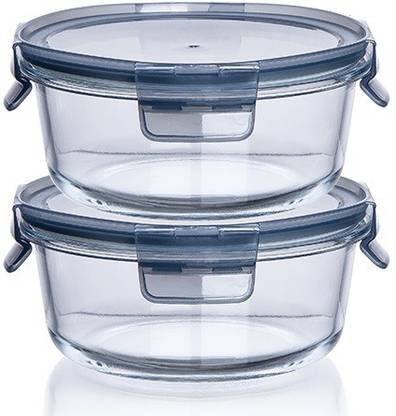 HALO NATION Glass Fridge Container  - 740 ml