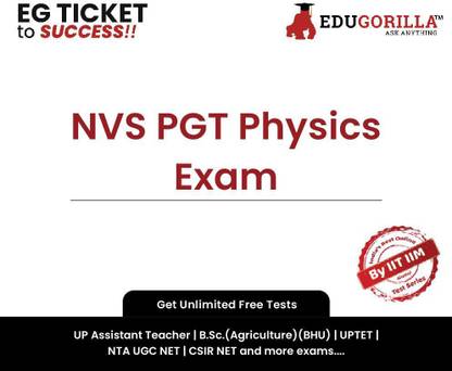 EduGorilla NVS PGT Physics Exam