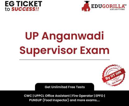 EduGorilla UP Anganwadi Supervisor Exam