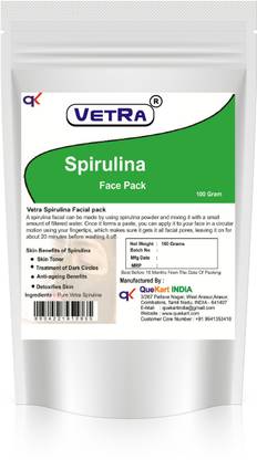 vetra spirulina face pack - 100 Grams