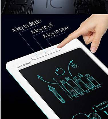 Smiledrive E-Writing Drawing Board Graphic Tablet Bluetooth 6 x 6 inch Graphics Tablet Connectivity - USB, Bluetooth