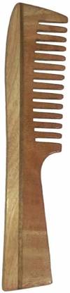 Ghanshyam enterprise wide tooth wooden comb