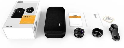 ROQ Professional 2 in 1 Lens Kit 0.6x Super Wide Angle and 15x Super Macro Mobile Phone Lens