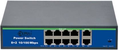 xpia SW-2508+UG+SPF 8 Ports 1000 Mbps Network Switch