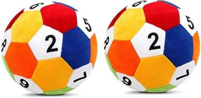 Click4Good Combo Offfer Pack Of 2 Creations Multicolor Numbers Soft Ball  - 26.0299999999999 cm