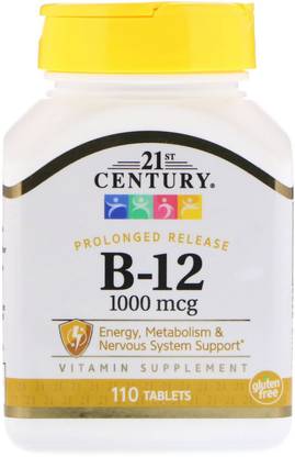 21st Century B-12, 1000 mcg, 110 Tablets