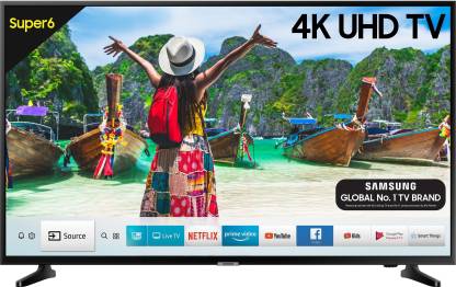 SAMSUNG Super 6 138 cm (55 inch) Ultra HD (4K) LED Smart Tizen TV